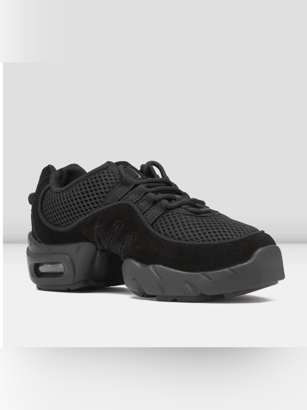 Bloch Kids Black Mesh Dance Sneaker